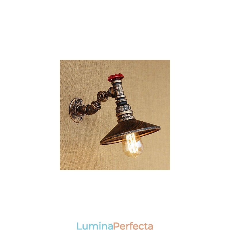 Caracteristică de pictură retro country pentru lumini cu braț oscilant cu lumini rotative în stil mini