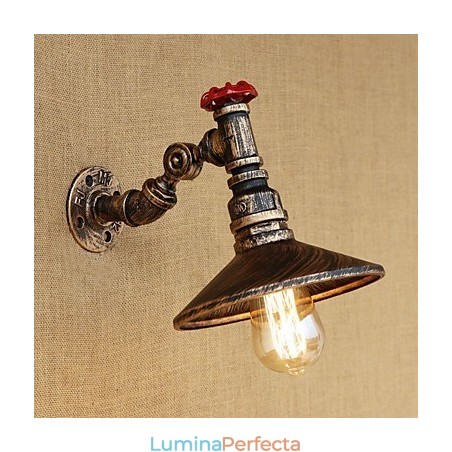 Caracteristică de pictură retro country pentru lumini cu braț oscilant cu lumini rotative în stil mini Caracteristică de pictură retro country pentru lumini cu braț oscilant cu lumini rotative în stil mini
