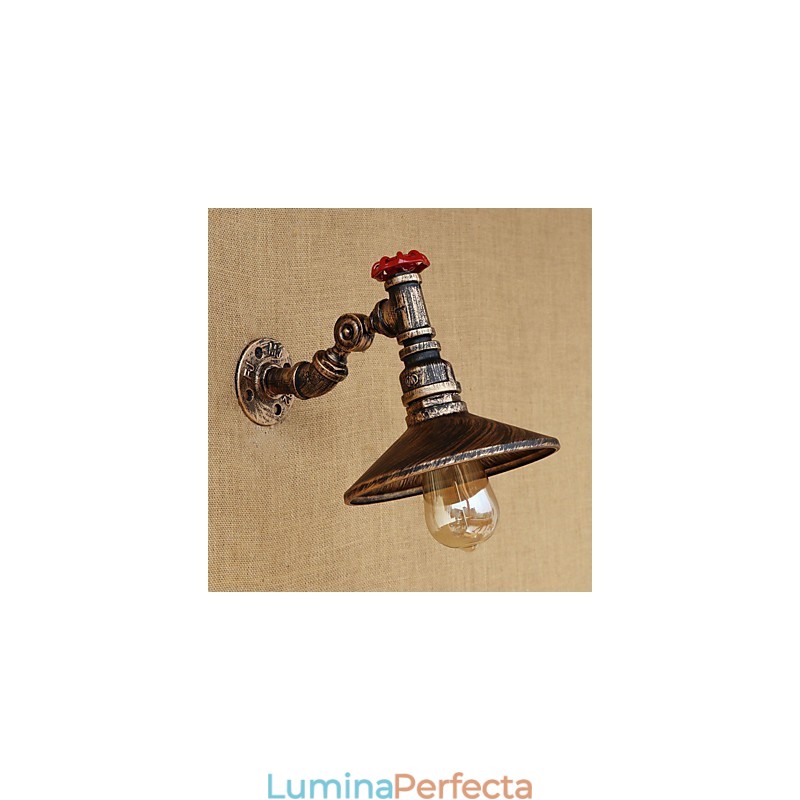 Caracteristică de pictură retro country pentru lumini cu braț oscilant cu lumini rotative în stil mini