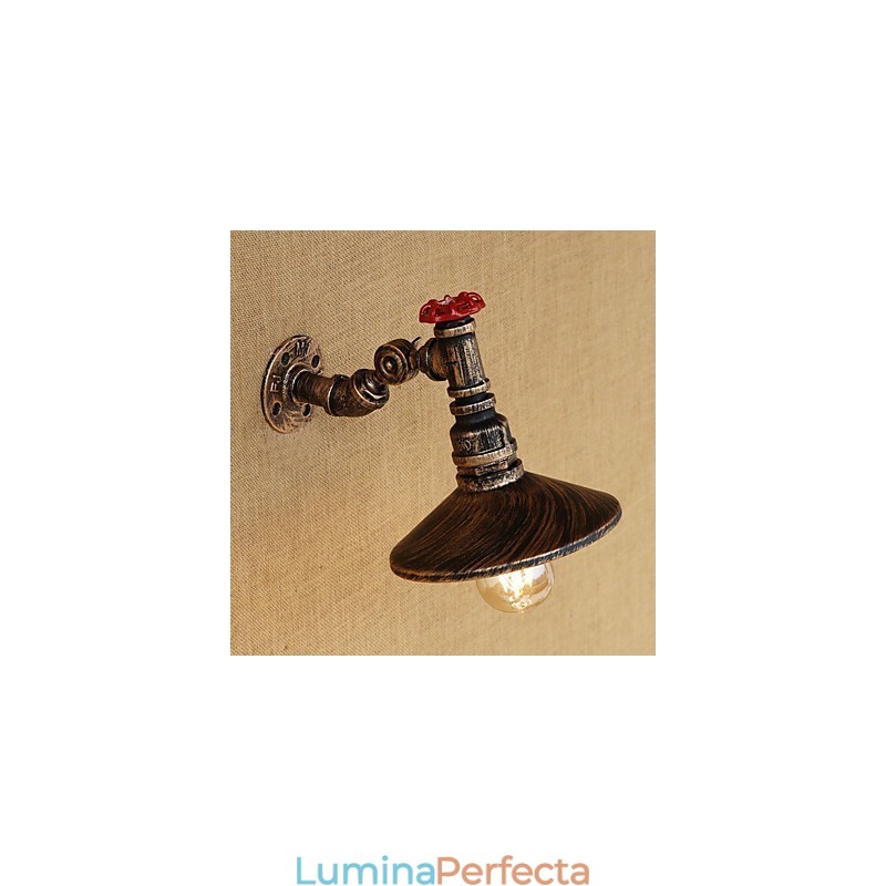 Caracteristică de pictură retro country pentru lumini cu braț oscilant cu lumini rotative în stil mini