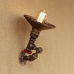 Caracteristică de pictură retro country pentru lumini cu braț oscilant cu lumini rotative în stil mini