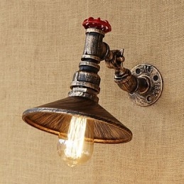 Caracteristică de pictură retro country pentru lumini cu braț oscilant cu lumini rotative în stil mini