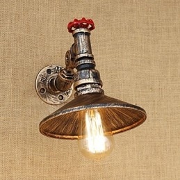 Caracteristică de pictură retro country pentru lumini cu braț oscilant cu lumini rotative în stil mini