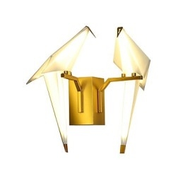 Caracteristică contemporană galvanizată pentru aplice de perete cu iluminare în jos
