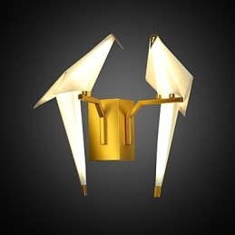 Caracteristică contemporană galvanizată pentru aplice de perete cu iluminare în jos