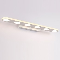Contemporan modern integrat pentru iluminat de baie de perete