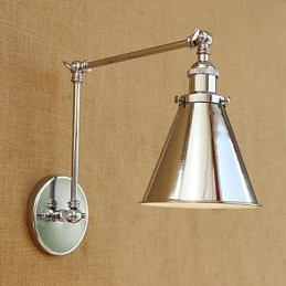 Caracteristică modernă și contemporană retro galvanizată pentru protecția ochilor cu brațul oscilant Lumina ambientală