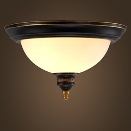 Plafoniere Pastorale Simple Bronz Phnom Penh Țară Americană Lampă de Plafon Europeană