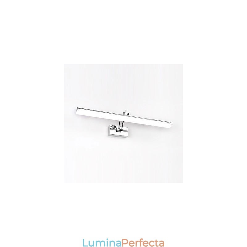 Funcție cromată modernă și contemporană integrată pentru lumină ambientală Iluminat pentru baie