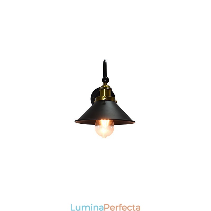 Aplice Aplice Perete Perete Fier Lampă Dumb Neagră Lightsaber Lampă Pe Perete