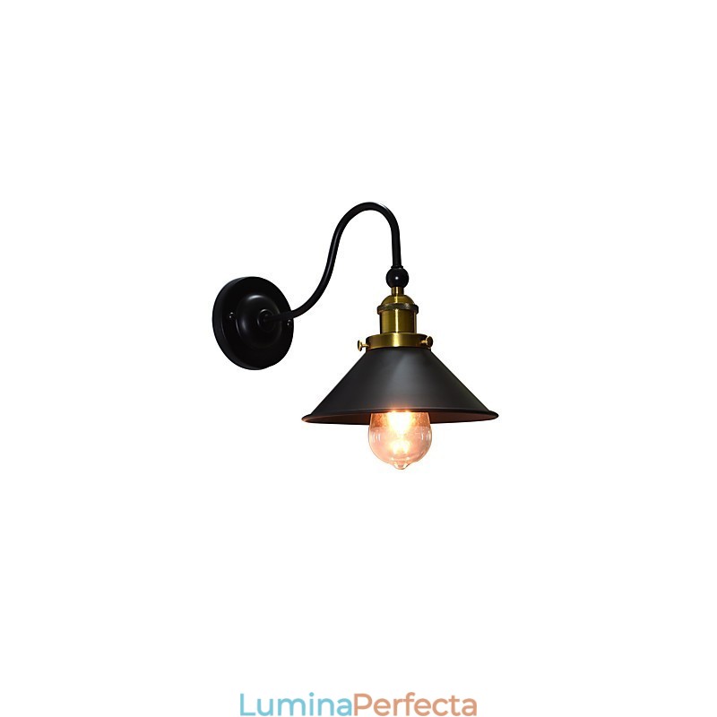 Aplice Aplice Perete Perete Fier Lampă Dumb Neagră Lightsaber Lampă Pe Perete