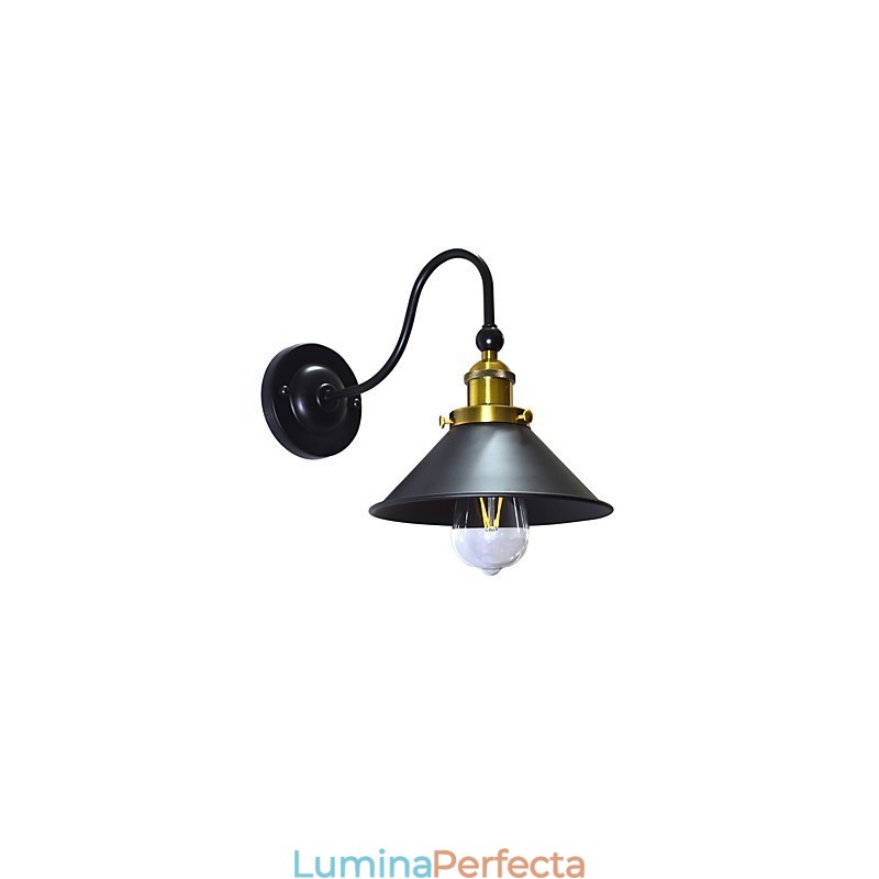 Aplice Aplice Perete Perete Fier Lampă Dumb Neagră Lightsaber Lampă Pe Perete