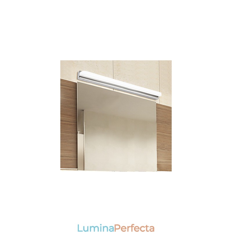 Funcție cromată modernă și contemporană integrată pentru lumină ambientală Iluminat pentru baie