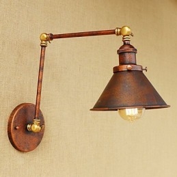 Lampă de perete din alamă, de epocă, industrială, de perete, iluminat pentru casă, decor interior, aplice de perete
