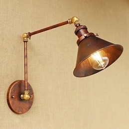 Lampă de perete din alamă, de epocă, industrială, de perete, iluminat pentru casă, decor interior, aplice de perete