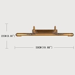 Lampă cu oglindă Integrată Modern Contemporan Tradițional Clasic Rustic Lodge Epocă Alama antică