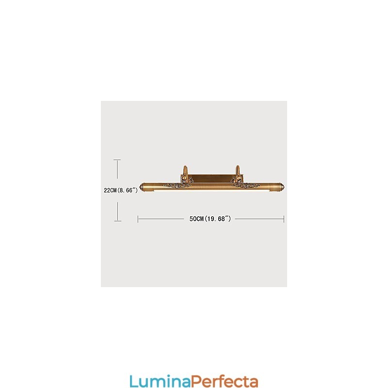 Lampă cu oglindă Integrată Modern Contemporan Tradițional Clasic Rustic Lodge Epocă Alama antică