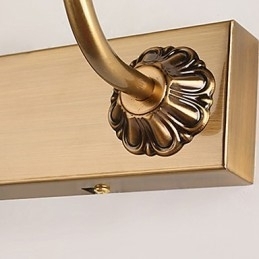 Lampă cu oglindă Integrată Modern Contemporan Tradițional Clasic Rustic Lodge Epocă Alama antică