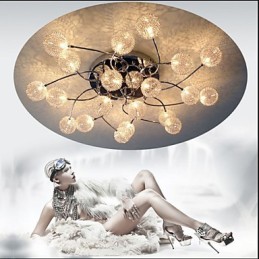 Plafoniere circulare simple Iluminare lampă din fier