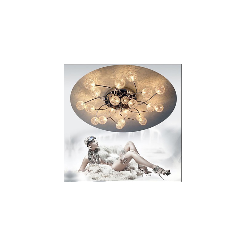 Plafoniere circulare simple Iluminare lampă din fier