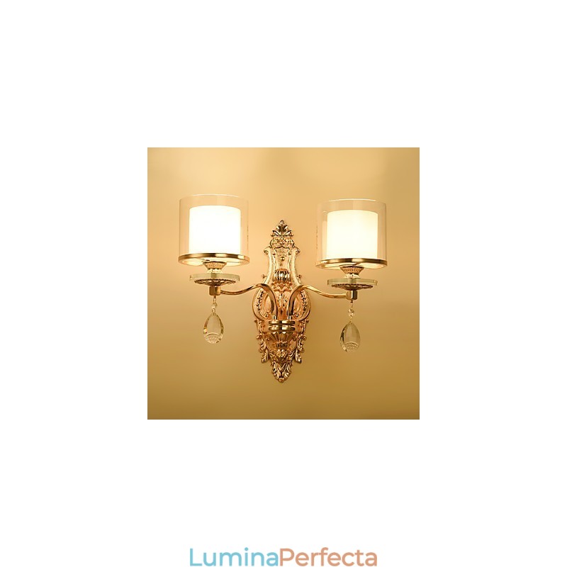 Funcție galvanizată modernă și contemporană pentru protecția ochilor Lumină ambientală Aplice de perete Lampă de perete
