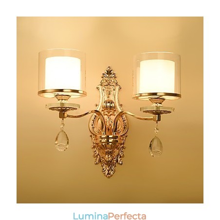 Funcție galvanizată modernă și contemporană pentru protecția ochilor Lumină ambientală Aplice de perete Lampă de perete Funcție galvanizată modernă și contemporană pentru protecția ochilor Lumină ambientală Aplice de perete Lampă de perete