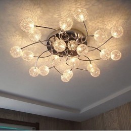 Plafoniere circulare simple Iluminare lampă din fier