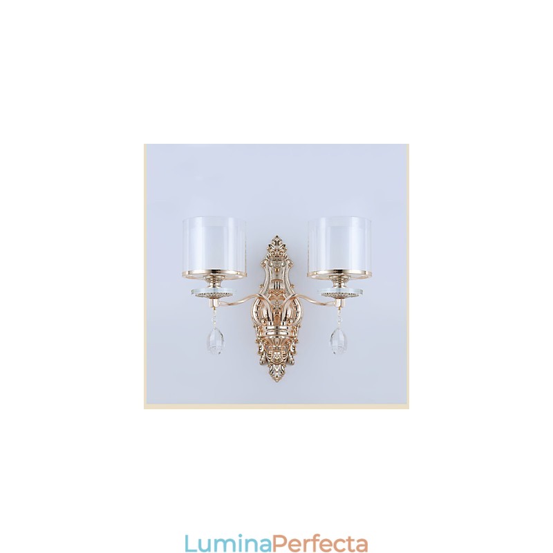 Funcție galvanizată modernă și contemporană pentru protecția ochilor Lumină ambientală Aplice de perete Lampă de perete