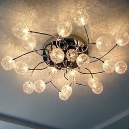 Plafoniere circulare simple Iluminare lampă din fier