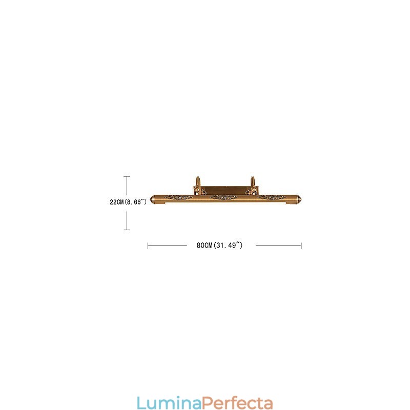 Lampa Oglinda 80CM 1Traditional Vintage Alama Vechi Caracteristica pt