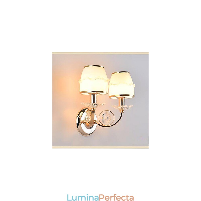 Caracteristică modernă și contemporană galvanizată pentru protecția ochilor cu braț oscilant de cristal. Lumină ambientală