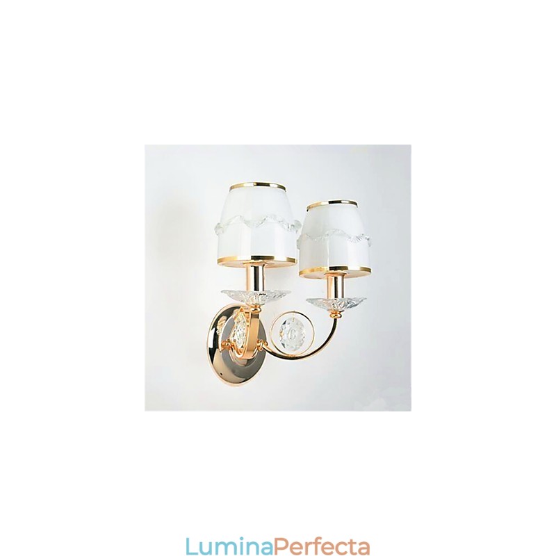 Caracteristică modernă și contemporană galvanizată pentru protecția ochilor cu braț oscilant de cristal. Lumină ambientală