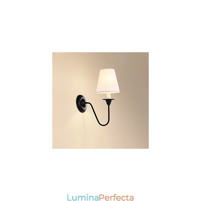 Rustic Lodge Finisaj cu oxid negru Caracteristică pentru protecția ochilor Lumină ambientală Aplice de perete Lampă de perete