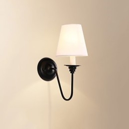 Rustic Lodge Finisaj cu oxid negru Caracteristică pentru protecția ochilor Lumină ambientală Aplice de perete Lampă de perete