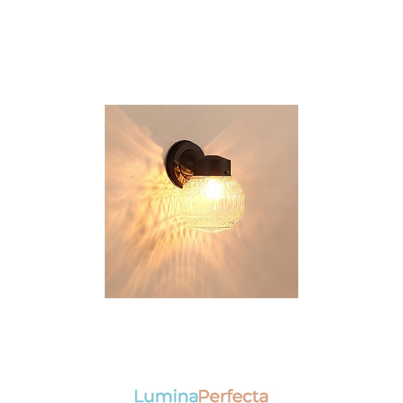 Caracteristică modernă contemporană de finisaj cu oxid negru pentru lumina ambientală în stil mini
