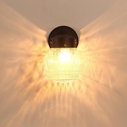 Caracteristică modernă contemporană de finisaj cu oxid negru pentru lumina ambientală în stil mini