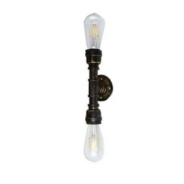 Rustic Lodge Tradițional clasic din alamă antică Caracteristică pentru lumină ambientală Aplice de perete Applique