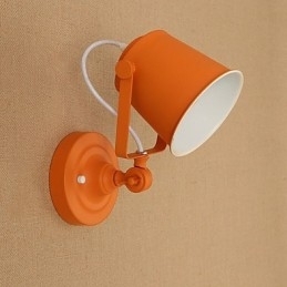Aplică de perete din oțel vopsit Dumb Black American Coffee Decoration Lumină de perete retro Lampă cu sabie de lumină pe perete