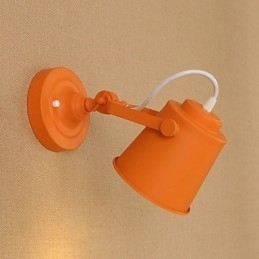 Aplică de perete din oțel vopsit Dumb Black American Coffee Decoration Lumină de perete retro Lampă cu sabie de lumină pe perete