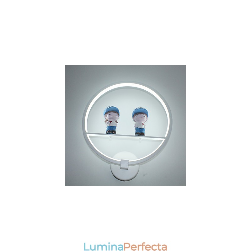 Noul dormitor de hotel Lampă de noptieră Aplic din aluminiu Pereți moderni minimalisti Lumini pentru culoar Lampă decorativă Lămpi pentru cameră pentru copii