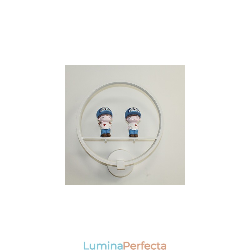 Noul dormitor de hotel Lampă de noptieră Aplic din aluminiu Pereți moderni minimalisti Lumini pentru culoar Lampă decorativă Lămpi pentru cameră pentru copii