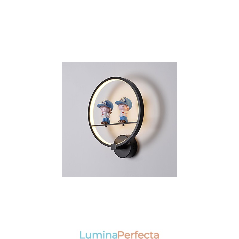Noul dormitor de hotel Lampă de noptieră Aplic din aluminiu Pereți moderni minimalisti Lumini pentru culoar Lampă decorativă Lămpi pentru cameră pentru copii