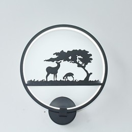 Lampă de perete TV din aluminiu, modernă, nordică, minimalistă, pentru culoar, pentru scări, pentru dormitor, pentru noptieră, lampa de perete, pentru coridorul hotelului.