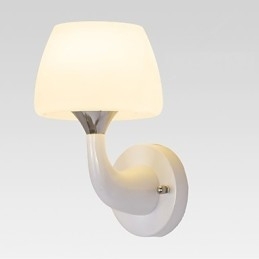 Lumină metalică modernă contemporană cu montare încastrabilă și împrăștiere pe tavan, cu aplice de perete