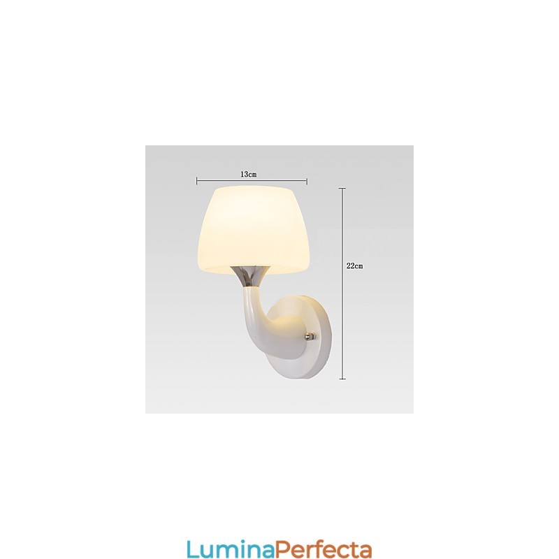 Lumină metalică modernă contemporană cu montare încastrabilă și împrăștiere pe tavan, cu aplice de perete