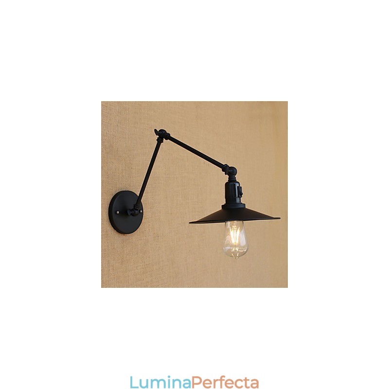 Caracteristică de pictură retro country pentru lumini cu braț oscilant în stil mini