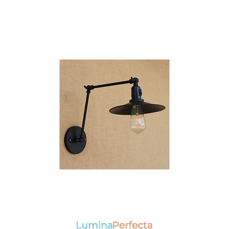 Caracteristică de pictură retro country pentru lumini cu braț oscilant în stil mini