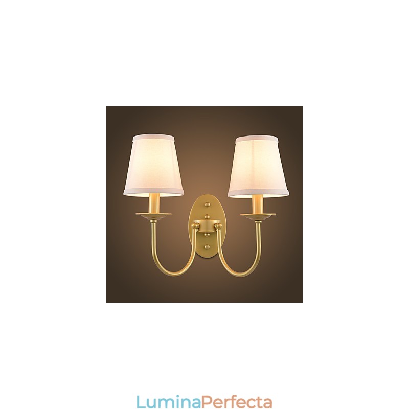 Rustic Lodge Pictură simplă de epocă Caracteristică lumină ambientală Aplice de perete Aplice