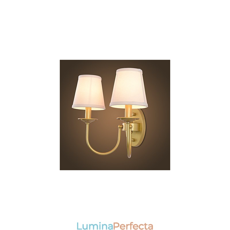 Rustic Lodge Pictură simplă de epocă Caracteristică lumină ambientală Aplice de perete Aplice