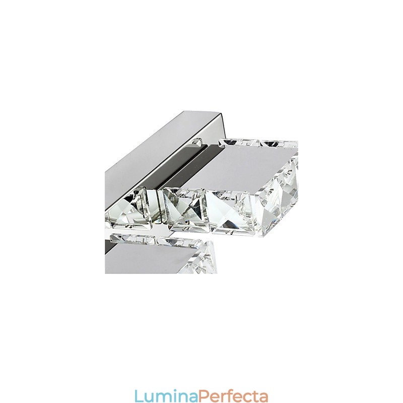 Lumină pentru Toaletă Baie Oglindă Machiaj Cristal 4 lumini Iluminat Dormitor Baie